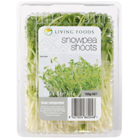 Living Foods Snow Pea Shoots 100g