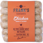 Frank's Sausages Chicken Mango & Coconut Sausages 6pk