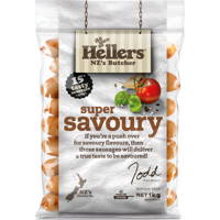 Hellers Super Savoury Sausages 1kg