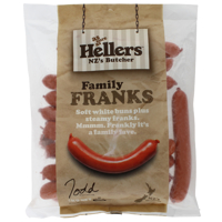 Hellers Family Franks 1kg