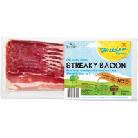 Freedom Farms Streaky Bacon 250g