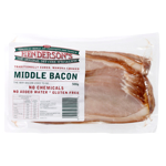 Henderson's Manuka Smoked Middle Bacon 500g