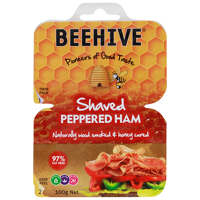 Beehive Shaved Peppered Ham 2pk