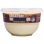 Greater Hummmus Roasted Garlic Hummus 500g