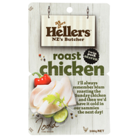 Hellers Shaved Roast Chicken 200g