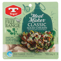 Tegel Meal Maker Free Range Classic Sliced Chicken 250g