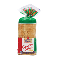 Quality Bakers Country Split Italian Style Bread 450g