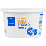Value Table Spread 500g