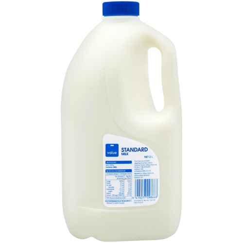 Value Standard Milk 2l