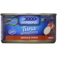 Sealord Tuna Sensations Savoury Onion 185g