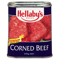Hellabys Corned Beef 340g