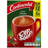 Continental Classic Soup Mix Tomato Cup a Soup 4pk