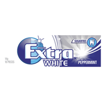 Wrigley's Extra Professional White Peppermint Sugarfree Gum 14g