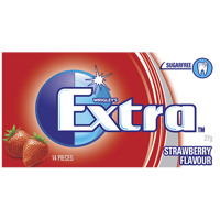 Wrigley's Extra Strawberry Sugarfree Gum 27g