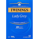 Twinings Lady Grey Tea Bags 50ea