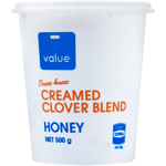 Value Creamed Clover Blend Honey 500g