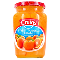 Craig's Sweet Tangelo & Orange Marmalade 375g