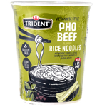 Trident Pho Beef Rice Noodle Cup 50g