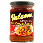 Valcom Authentic Thai Red Curry Paste 210g