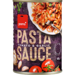Pams Tomato & Garlic Pasta Sauce 420g