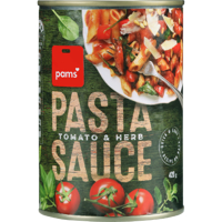 Pams Tomato & Herb Pasta Sauce 420g