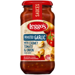 Leggo's Roasted Garlic Chunky Tomato & Onion Pasta Sauce 500g