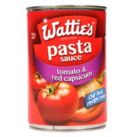 Wattie's Traditional Pasta Sauce Tomato & Red Capsicum 420g