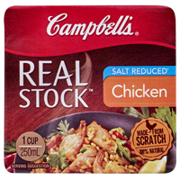 Campbell's Real Stock Chicken Reduced Salt 250ml