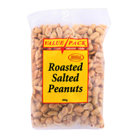 Value Pack Roasted Salted Peanuts 400g