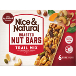 Nice & Natural Trail Mix Roasted Nut Bars 6pk