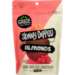 Graze Skinny Dipped Berry Dusted Chocolate Almonds 300g