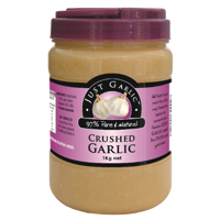 Just Foods Crushed Garlic 1kg