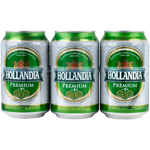 Hollandia Premium Lager Beer Cans 6pk