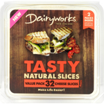 Dairyworks Tasty Natural Slices 500g