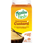 Meadow Fresh Thick & Creamy Vanilla Custard 600g
