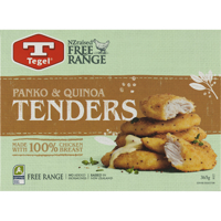 Tegel Panko & Quinoa Crumbed Chicken Tenders 365g