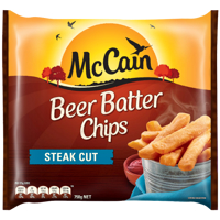 McCain Steak Cut Beer Batter Chips 750g