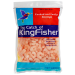 Kingfisher Seafood Cooked And Peeled Shrimps 500g