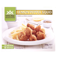 Shore Mariner Lemon Pepper Squid 360g
