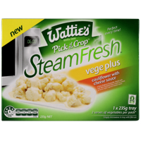 Wattie's Steam Fresh Cauliflower With Cheese Sauce 235g