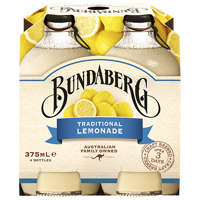 Bundaberg Traditional Lemonade 4pk