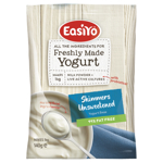 Easiyo Skimmers Unsweetened 99% Fat Free Yogurt Base 140g