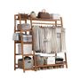 Bamboo Wardrobe 1.3m wide 1.4m High 40cm Wide