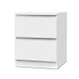 Artiss Bedside Table Cabinet Lamp Side Tables Drawers Nightstand Unit White FURNI-E-PURE-WH