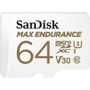 SanDisk Max Endurance UHS-I V30 MicroSDXC Class 10 64GB