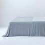 Ecosa Bamboo Bedding-Queen-Sheet set-Sky Blue