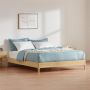 Zen Bed Base-Single-Walnut