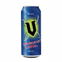 V Blue Energy Drink Can 500ml