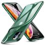 iPhone 11 Pro Max Halo Slim Clear Case Dark Green