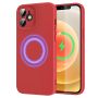 iPhone 12 Cloud Soft Case with MagSafe Red